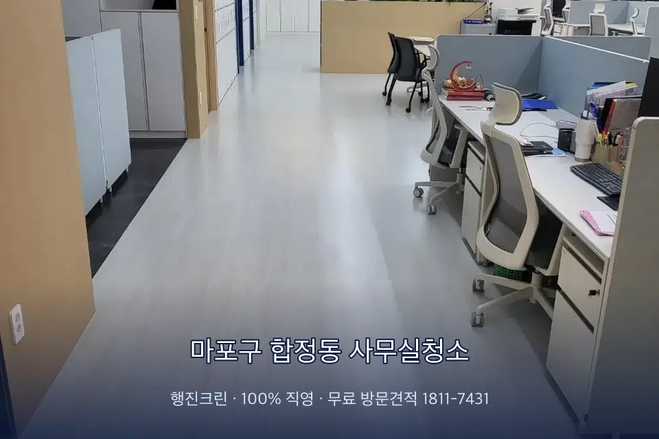 마포구 합정동 사무실청소 사무실 화장실 세면대 살균 작업